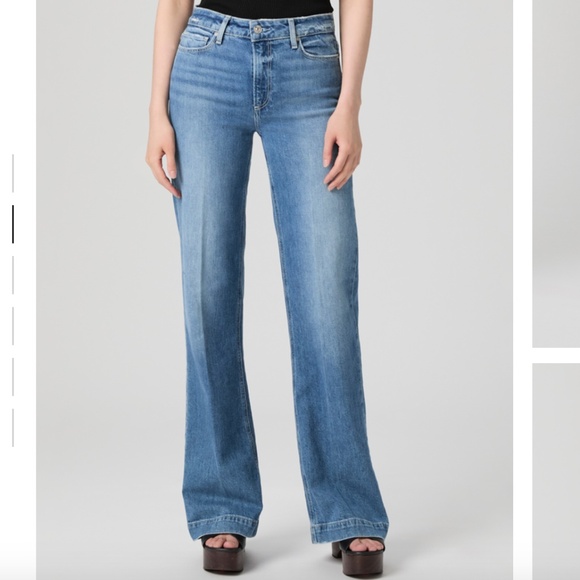 PAIGE Leenah Wide Leg Jean - Picture 2 of 16